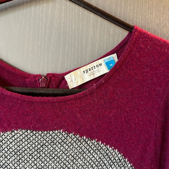 Anthropologie Sparrow Sweater dress with peplum detail - MEDIUM - Picture 3 of 3